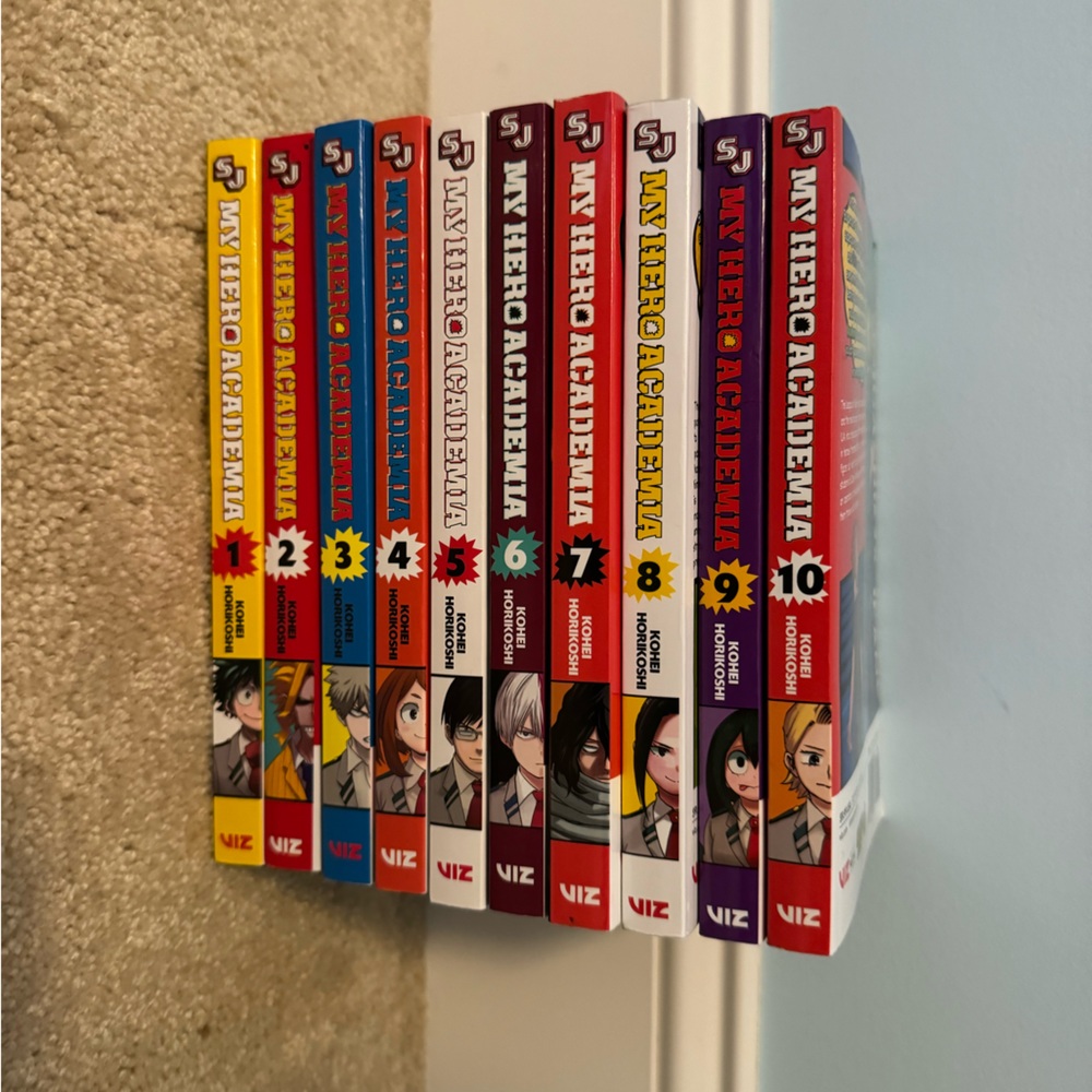 My Hero Academia Manga 1-10
